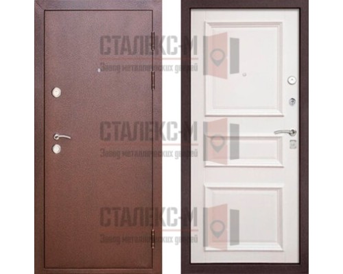 Металлическая дверь Порошок - Филенчатый МДФ -5